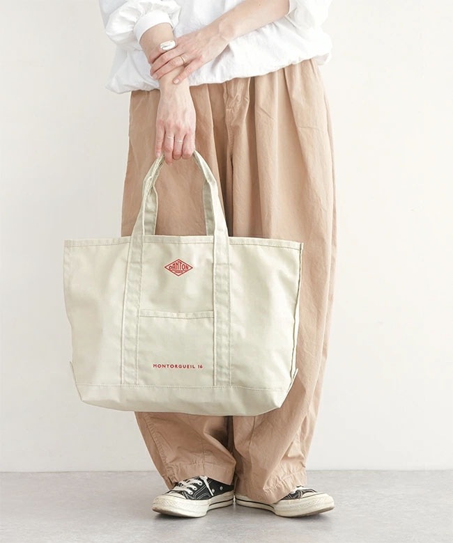 ◇DANTON(ダントン) CANVAS MARCHE BAG キャンバスマルシェバッグ