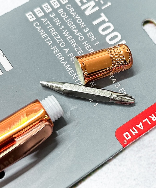 K4356]KIKKERLAND(キッカーランド) COPPER 3-IN-1 PEN TOOL コッパー3