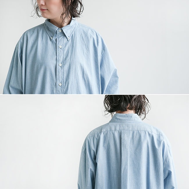 23SMSBL04]THE SHINZONE(ザ・シンゾーン)DADDY SHIRTS(CHAMBRAY