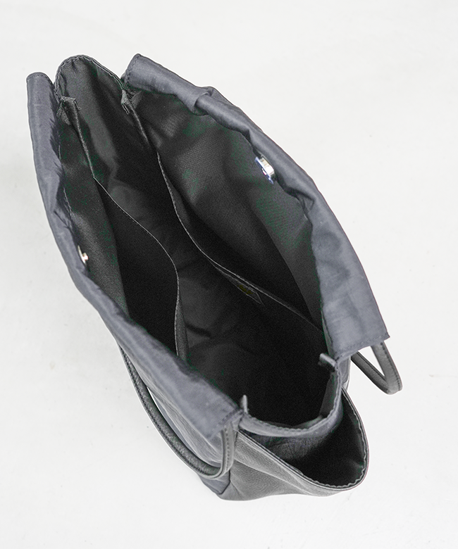保存袋付き】CLEDRAN(クレドラン) LIMO GATHER POCKET BAG ギャザー