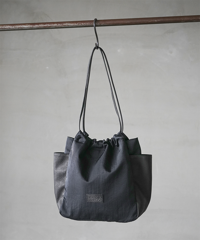 CL3933]【保存袋付き】CLEDRAN(クレドラン) LIMO GATHER POCKET BAG