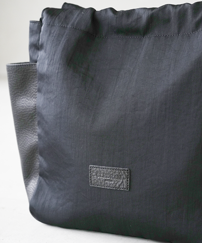 保存袋付き】CLEDRAN(クレドラン) LIMO GATHER POCKET BAG ギャザー