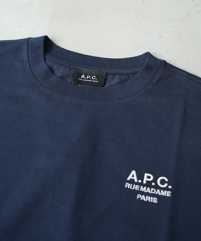 A.P.C.(アー・ペー・セー) T-SHIRT BOXY RUE MADAME レディース