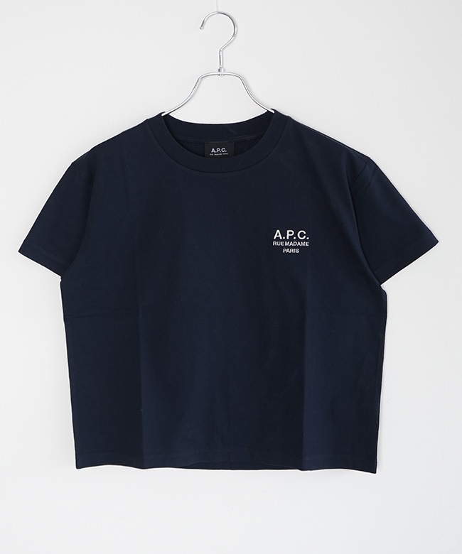 A.P.C.(アー・ペー・セー) T-SHIRT BOXY RUE MADAME レディース