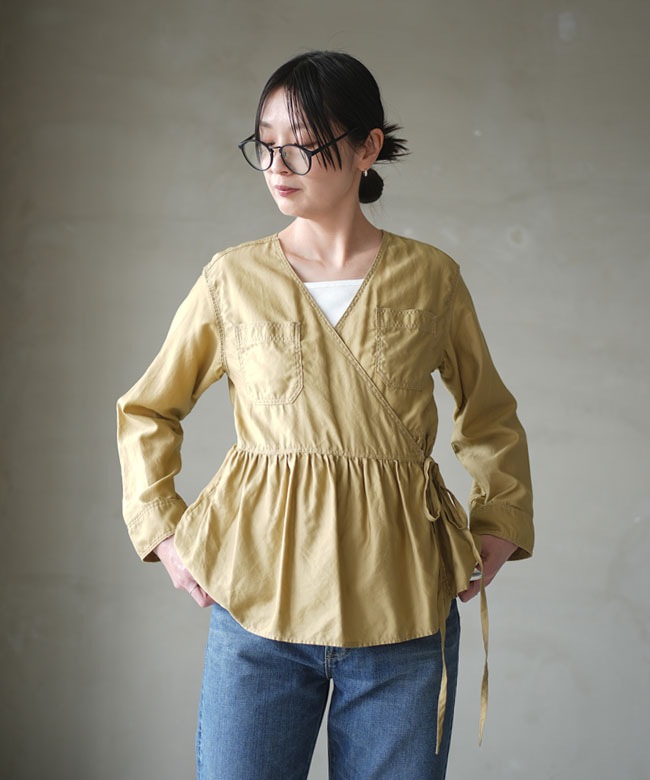 Shinzone PEASANTプリントブラウス THE SHINZONE（ザ シンゾーン）の「PEASANTプリントブラウス（シャツ
