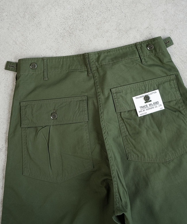 WORKERS(ワーカーズ) Baker Pants, Trace MIL-838-D ベイカーパンツ