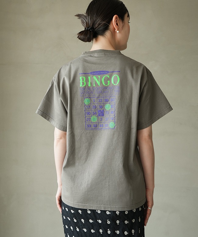 THE SHINZONE(ザ シンゾーン) BINGO TEE ビンゴTシャツ レディース