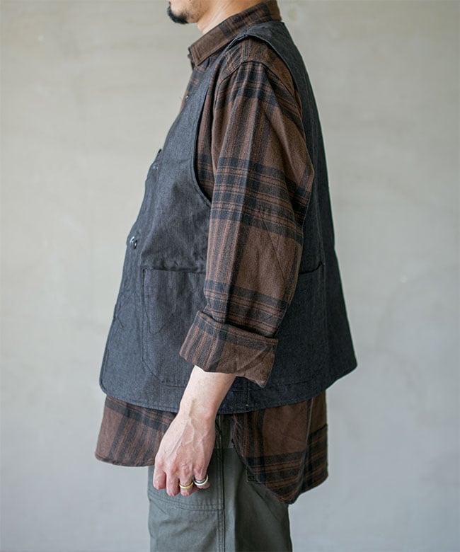 ENGINEERED GARMENTS(エンジニアド ガーメンツ) Upland Vest- Cotton