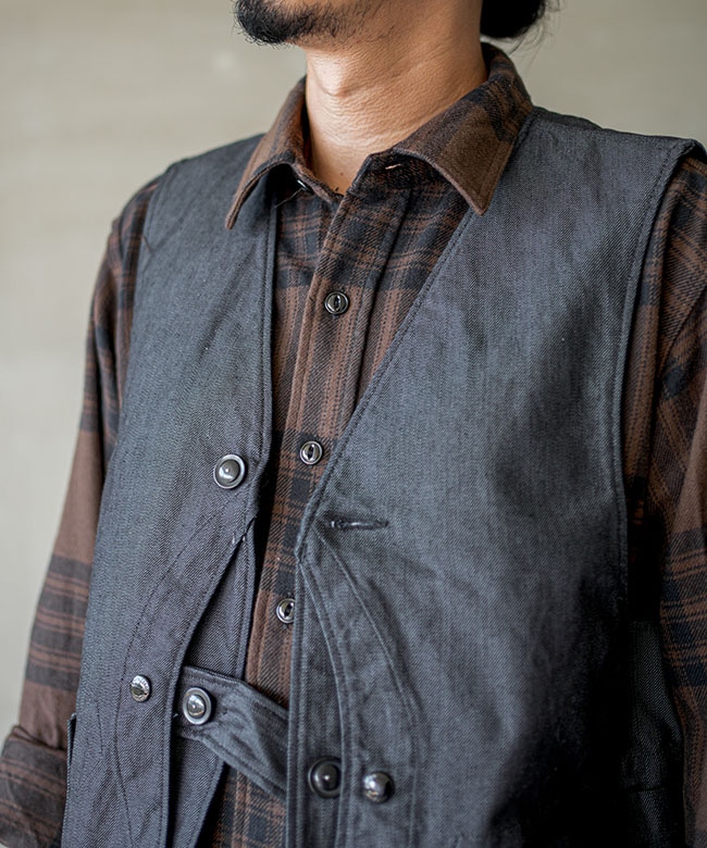 ENGINEERED GARMENTS(エンジニアド ガーメンツ) Upland Vest- Cotton