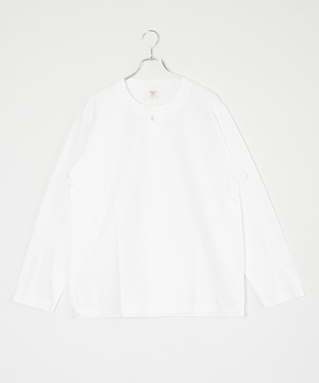 Jackman(ジャックマン) Henleyneck LS T-Shirt ヘンリーネックロング