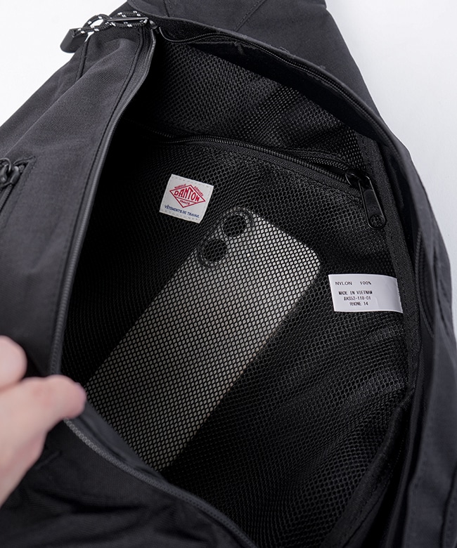 ◇[RHONE14]DANTON(ダントン) CORDURA CANVAS ONE SHOULDER BAG