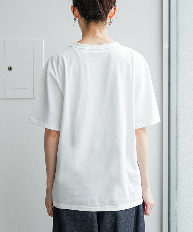 SALE 30%OFF】◇SOLAMONAT(ソラモナ) サラリト天竺 プリントTシャツ
