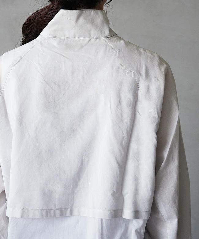 SALE 50%OFF】Midi Umi(ミディウミ) sheer swing top shirt シアー