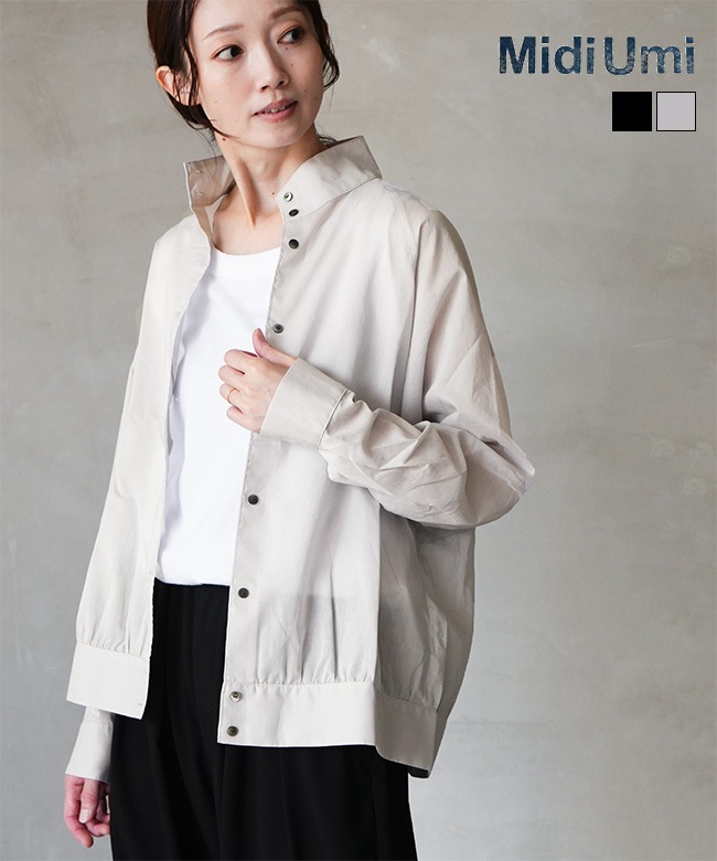 TIME SALE 20%OFF】[3-739960]Midi Umi(ミディウミ) sheer swing