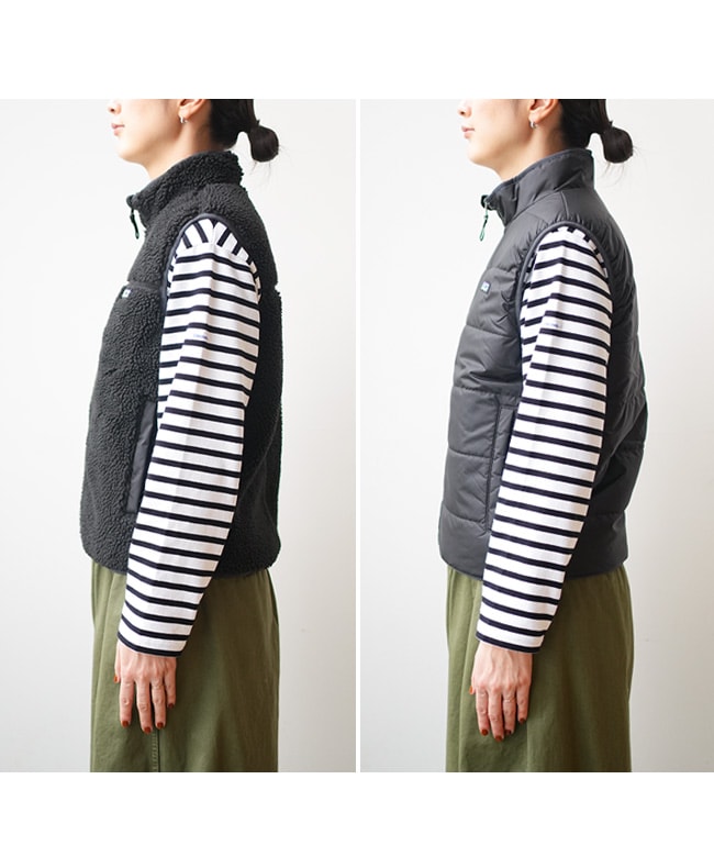 68110]Patagonia(パタゴニア)KS REVERSIBLE READY FREDDY VEST キッズ