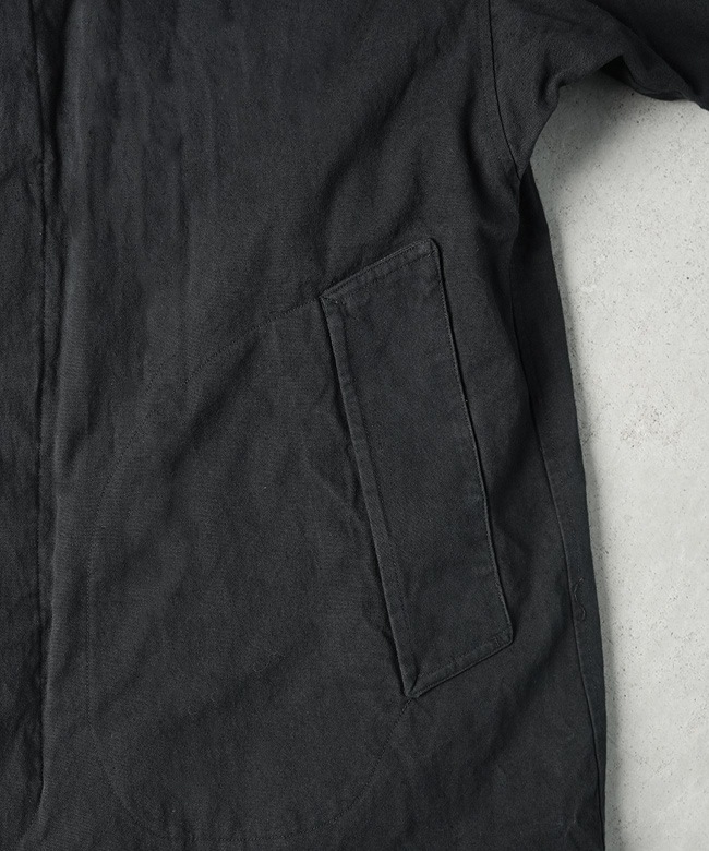 NN-J4716]nonnative(ノンネイティブ) WANDERER LONG COAT C/Li CANVAS