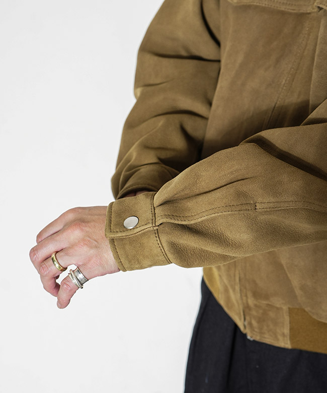 ブルゾンnn様 NN-J4709]nonnative(ノンネイティブ) STRANGER BLOUSON SHEEP LEATHER