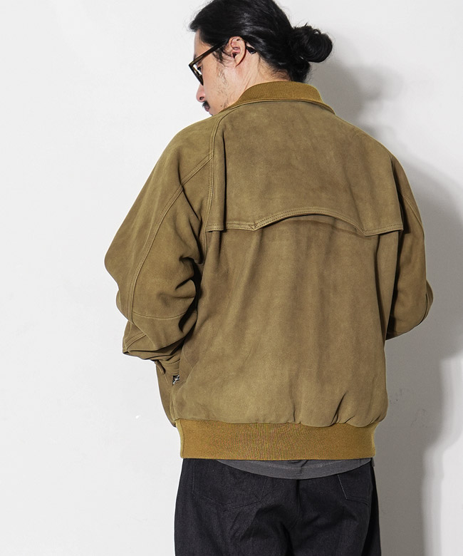 NN-J4709]nonnative(ノンネイティブ) STRANGER BLOUSON SHEEP LEATHER