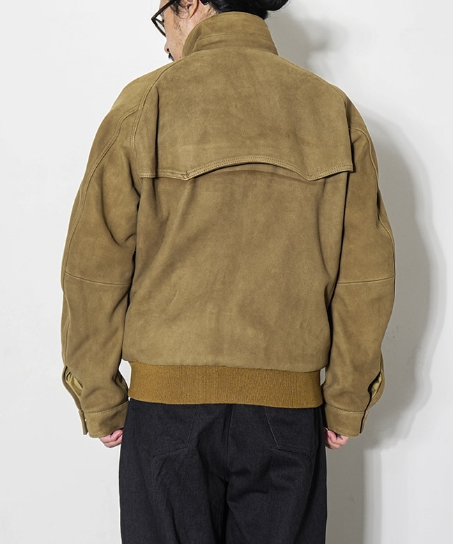 NN-J4709]nonnative(ノンネイティブ) STRANGER BLOUSON SHEEP LEATHER