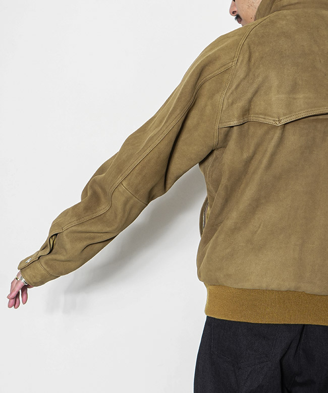 NN-J4709]nonnative(ノンネイティブ) STRANGER BLOUSON SHEEP LEATHER