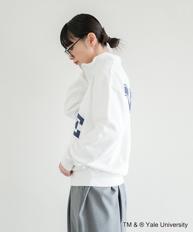 SALE 50%OFF】JOHNBULL(ジョンブル) YALE ハーフジップスウェット プル