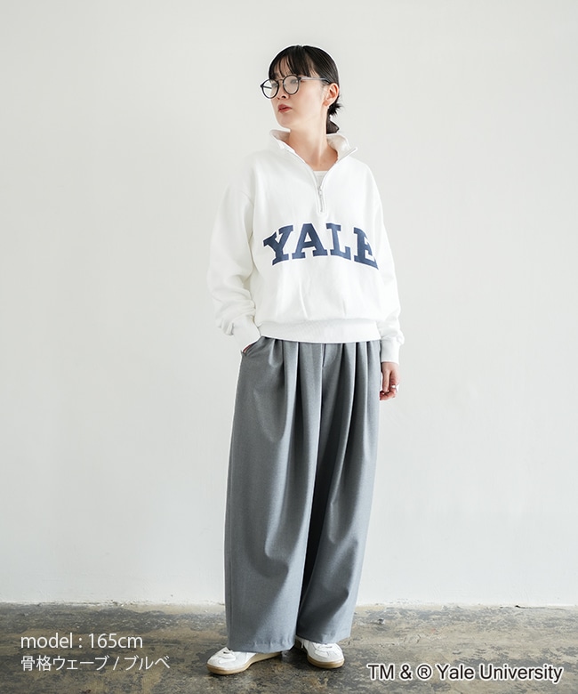 SALE 50%OFF】JOHNBULL(ジョンブル) YALE ハーフジップスウェット プル