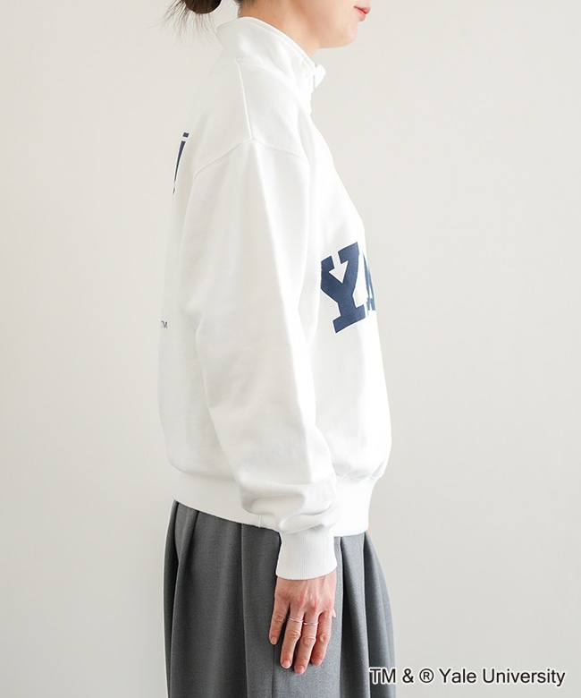 SALE 50%OFF】JOHNBULL(ジョンブル) YALE ハーフジップスウェット プル