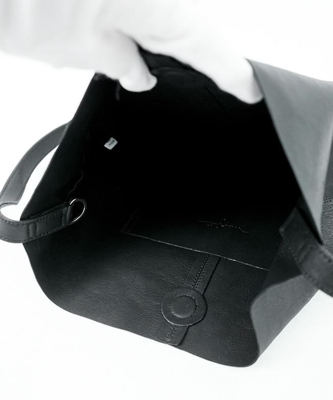 SQ-BLK-1]【保存袋付き】Morphee(モルフェ) SQUARE SHOULDER スクエア