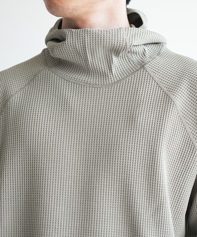 Goldwin(ゴールドウィン) WF Light L/S Hoodie ワッフルライトロング