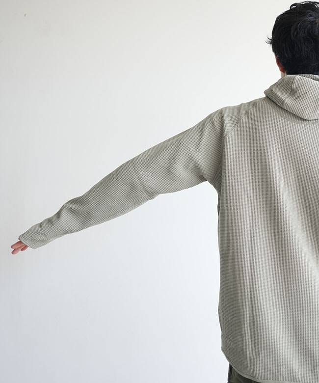 Goldwin(ゴールドウィン) WF Light L/S Hoodie ワッフルライトロング