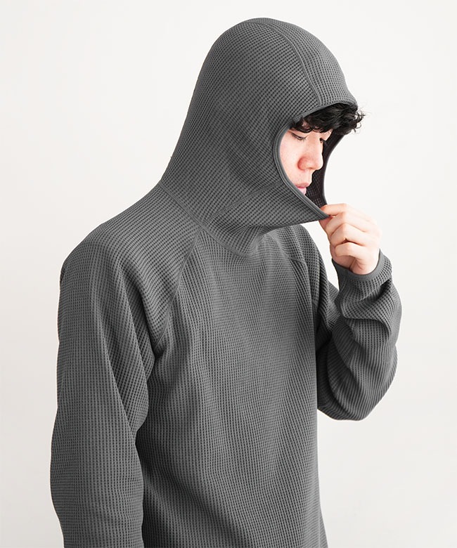 GOLDWIN　WF Light L/S Hoodie アイボリー GOLDWIN（ゴールドウイン） Goldwin(ゴールドウィン) WF Light L/S