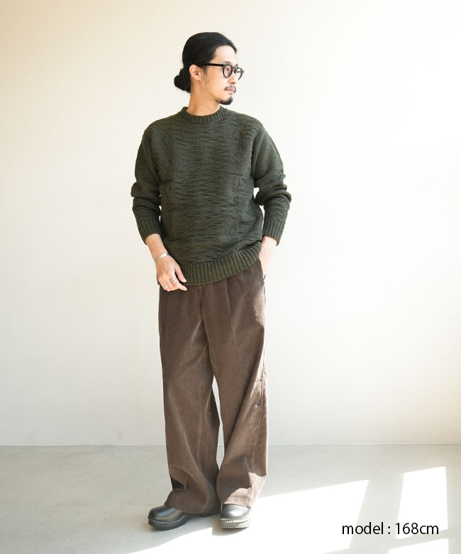South2West8(サウスツーウエストエイト) Fisherman Sweater - Native