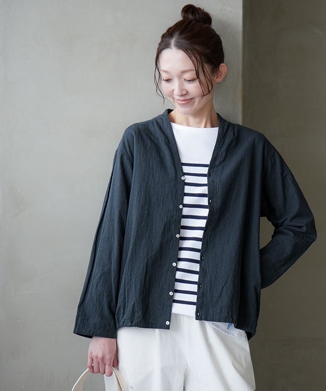 SALE 50%OFF】[P81510]prit(プリット) 20/1リネンコットンボイル