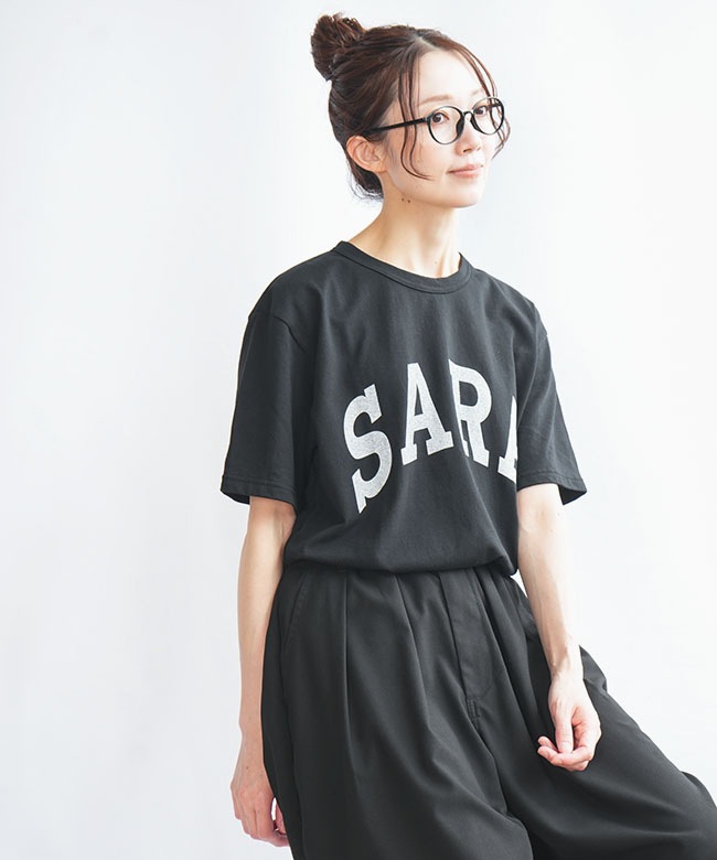 ◇[SMA-SARA-SARA]SOLAMONAT(ソラモナ) サラリト天竺 プリントTシャツ