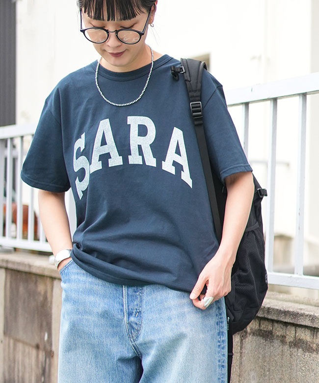 ◇[SMA-SARA-SARA]SOLAMONAT(ソラモナ) サラリト天竺 プリントTシャツ