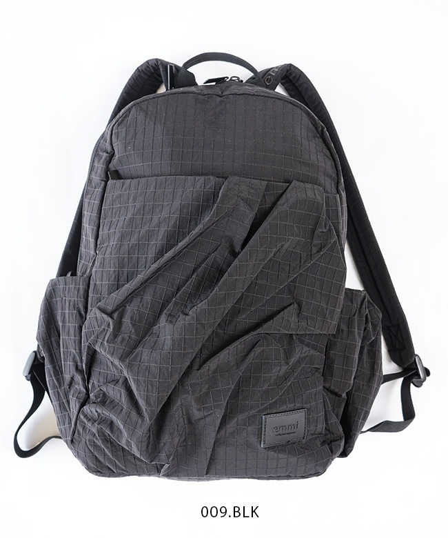 13WGB254311]emmi(エミ) ボックスチェックギャザーボディーバック