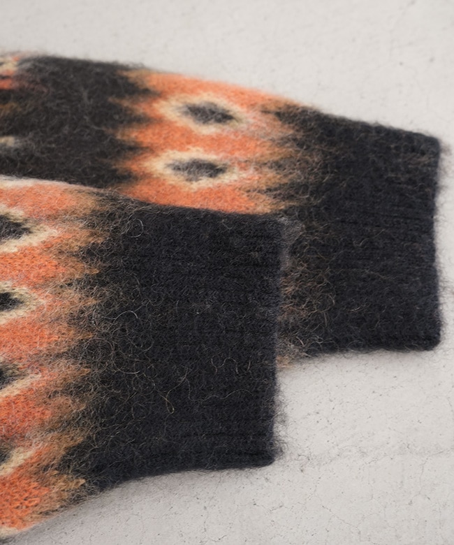 RW356]NEEDLES(ニードルズ) Mohair Cardigan - Paisley モヘア