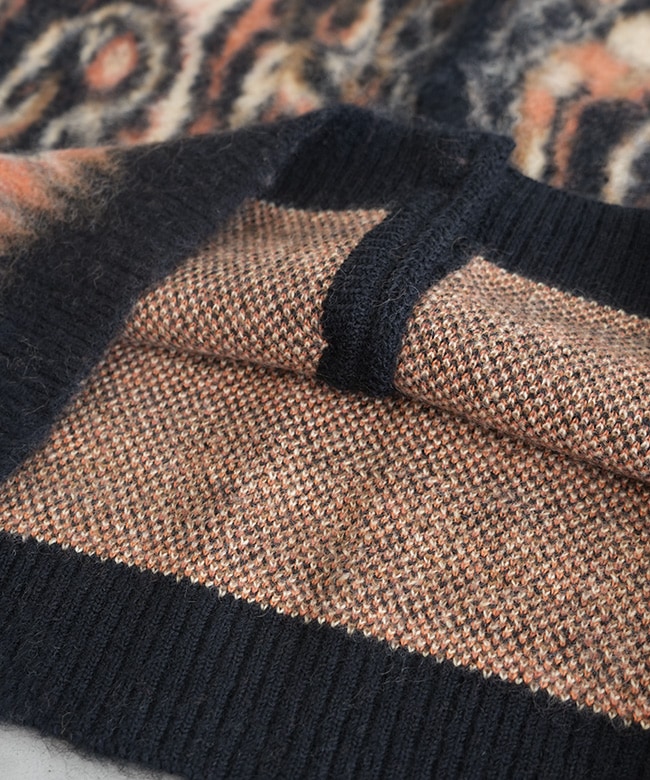 RW356]NEEDLES(ニードルズ) Mohair Cardigan - Paisley モヘア