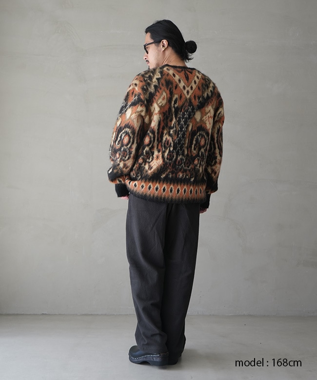 Needles ペイズリー柄カーディガン RW356]NEEDLES(ニードルズ) Mohair Cardigan - Paisley モヘア