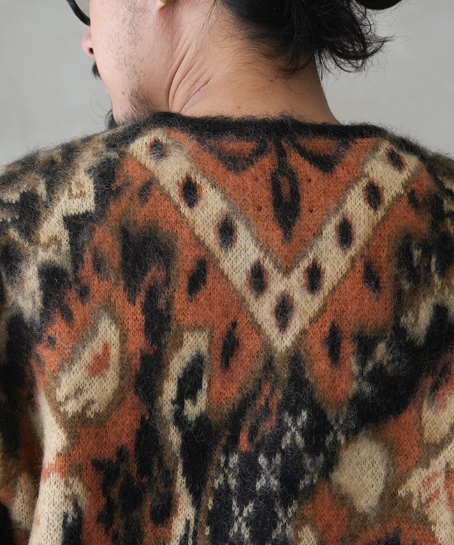 Needles ペイズリー柄カーディガン RW356]NEEDLES(ニードルズ) Mohair Cardigan - Paisley モヘア
