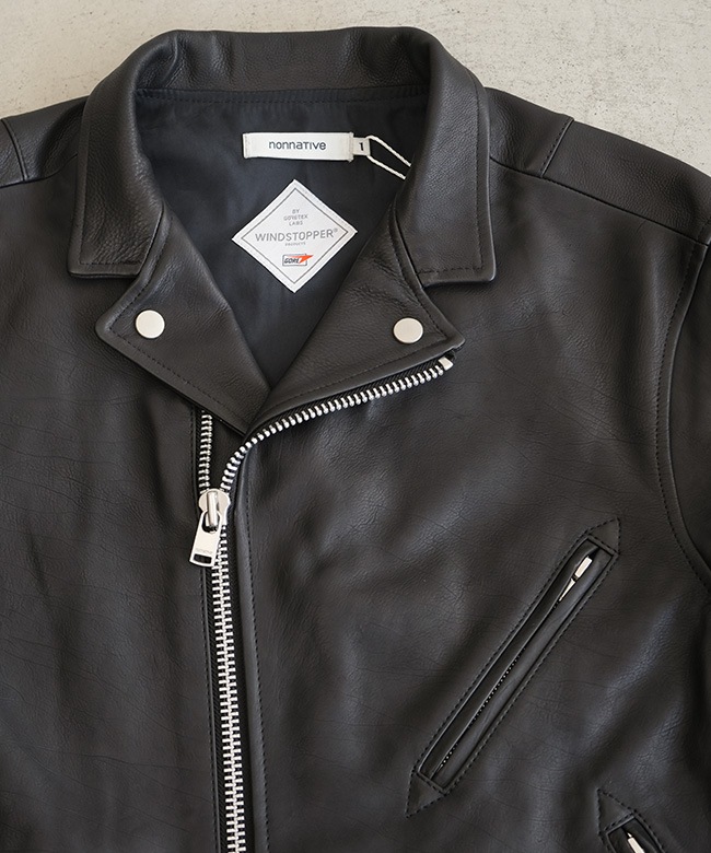 NN-J4710]nonnative(ノンネイティブ) RIDER BLOUSON COW LEATHER