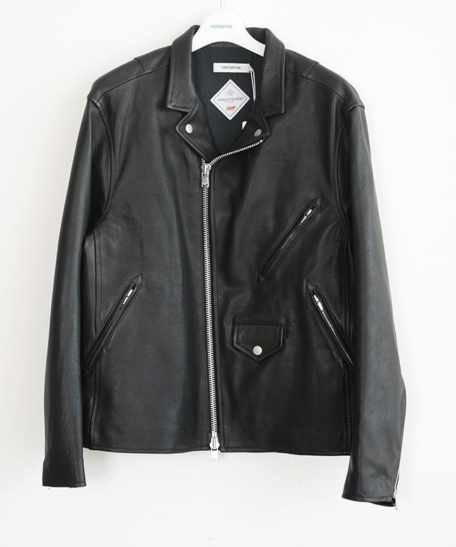 NN-J4710]nonnative(ノンネイティブ) RIDER BLOUSON COW LEATHER