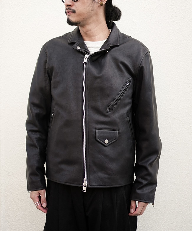 NN-J4710]nonnative(ノンネイティブ) RIDER BLOUSON COW LEATHER