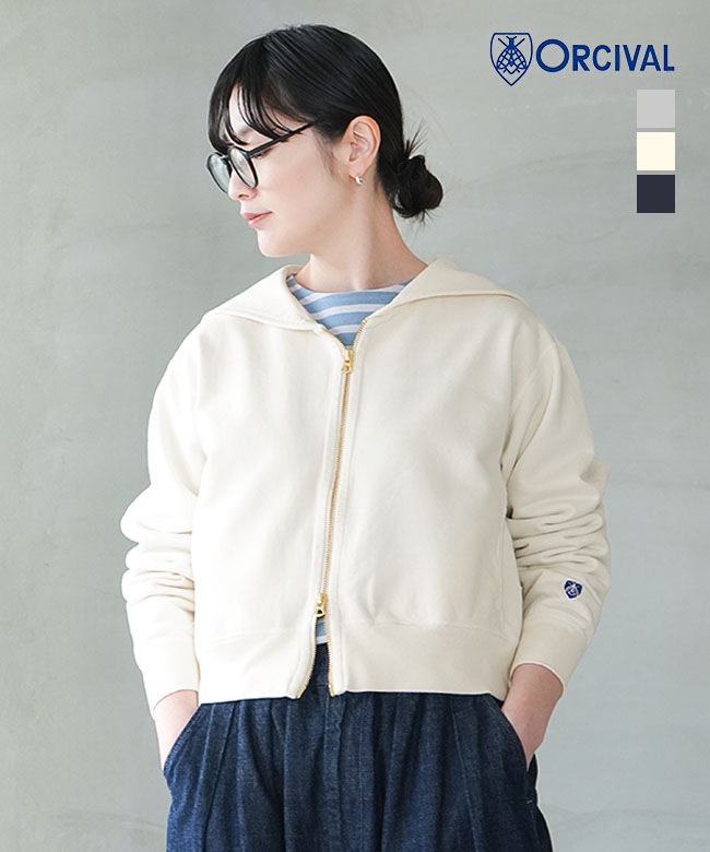 OR-C0428FWZ]ORCIVAL(オーシバル/オーチバル) ZIP SAILOR ジップ