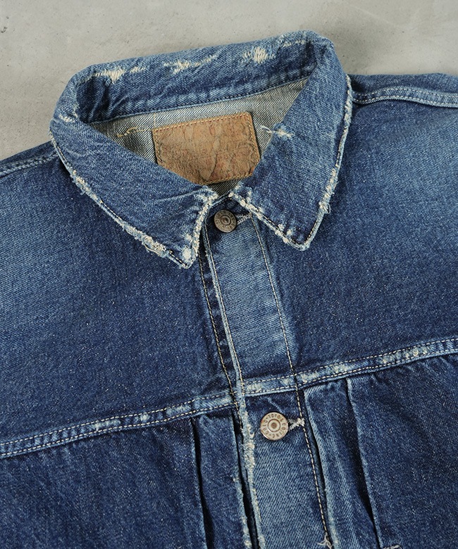 GOLD デニムジャケット GL15731H SUVIN Sサイズ gold(ゴールド) RECYCLED WASTE SUVIN COTTON YARN 14oz. DENIM JACKET