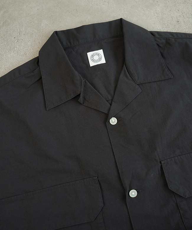 ◎ORCIVAL(オーシバル/オーチバル) OPEN COLLAR PK DETAIL S/S SHIRT