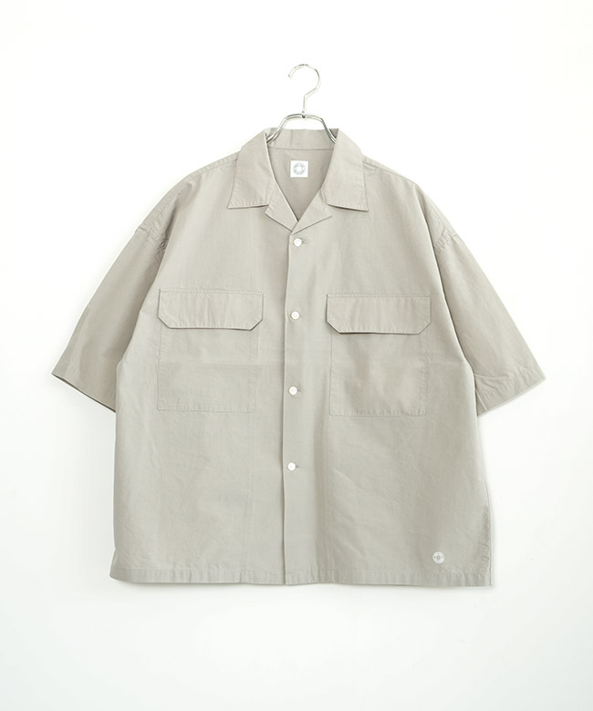 ORCIVAL(オーシバル/オーチバル) OPEN COLLAR PK DETAIL S/S SHIRT