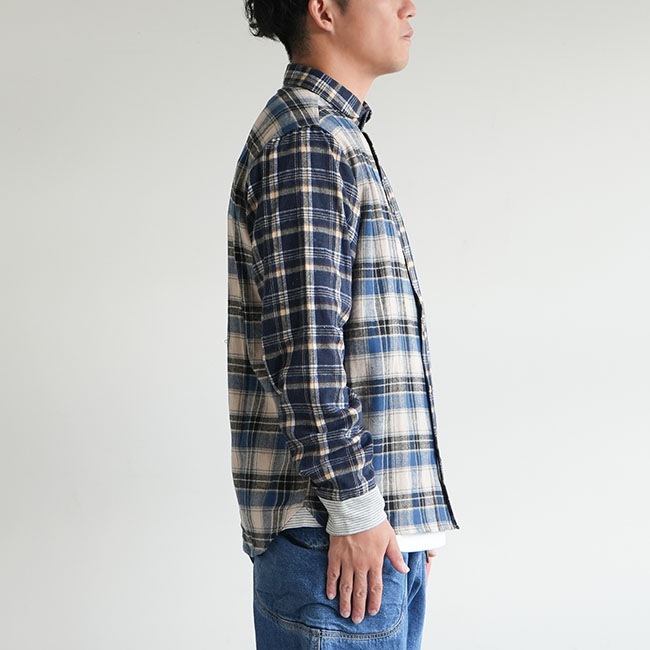 SALE 30%OFF】gym master(ジムマスター)2WAYショールカラー L/S