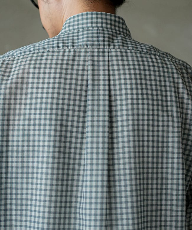 ULTERIOR(アルテリア) Super Light Wool Check Shirt スーパーライト