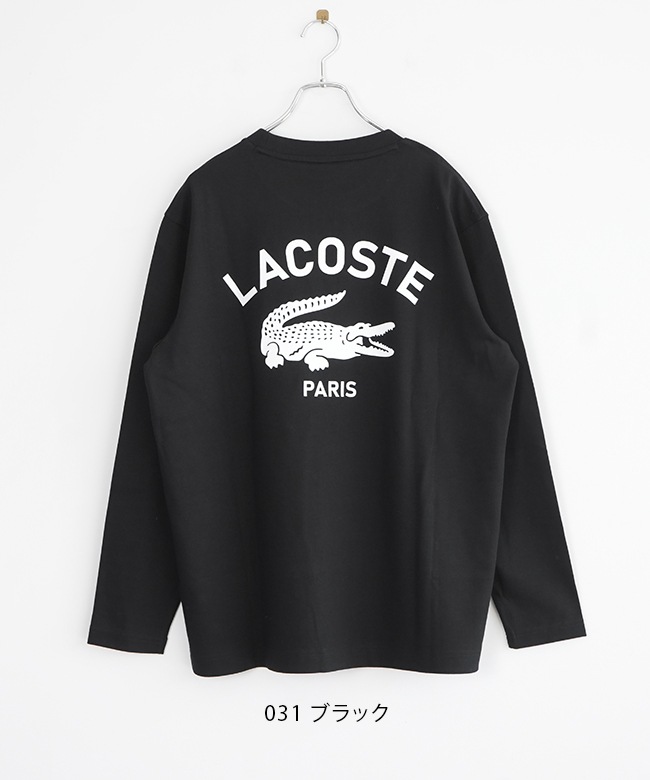 TH9396-99]LACOSTE(ラコステ) PARISロゴヘビーオンスTシャツ メンズ